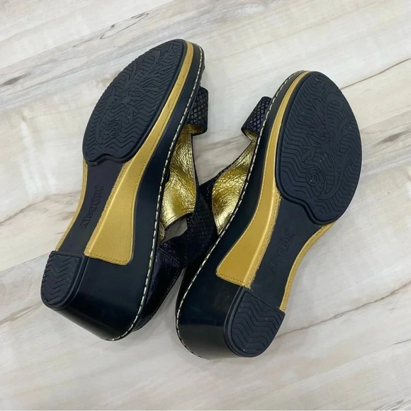 Alegria Lara Gemboree Wedge Sandal Size 37 - Picture 4 of 6